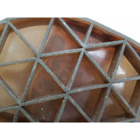 J Crew Sandals Womens 9 Tortoise Slip On Leopard Print Jelly Pool Slides Brown - Picture 12 of 12